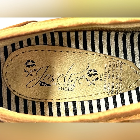 Joseline Shoes Made in Mexico Lightweight Tan Casual Sneakers - Picture 14 of 15